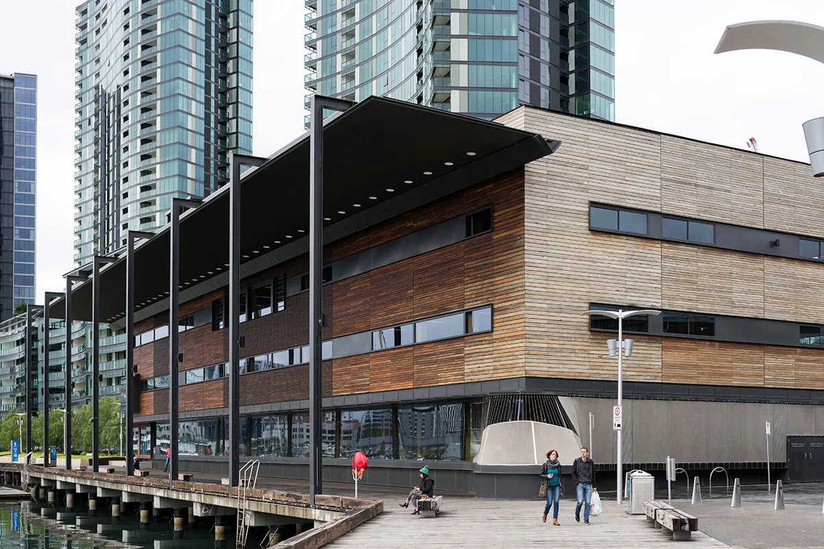 Library at The Dock building